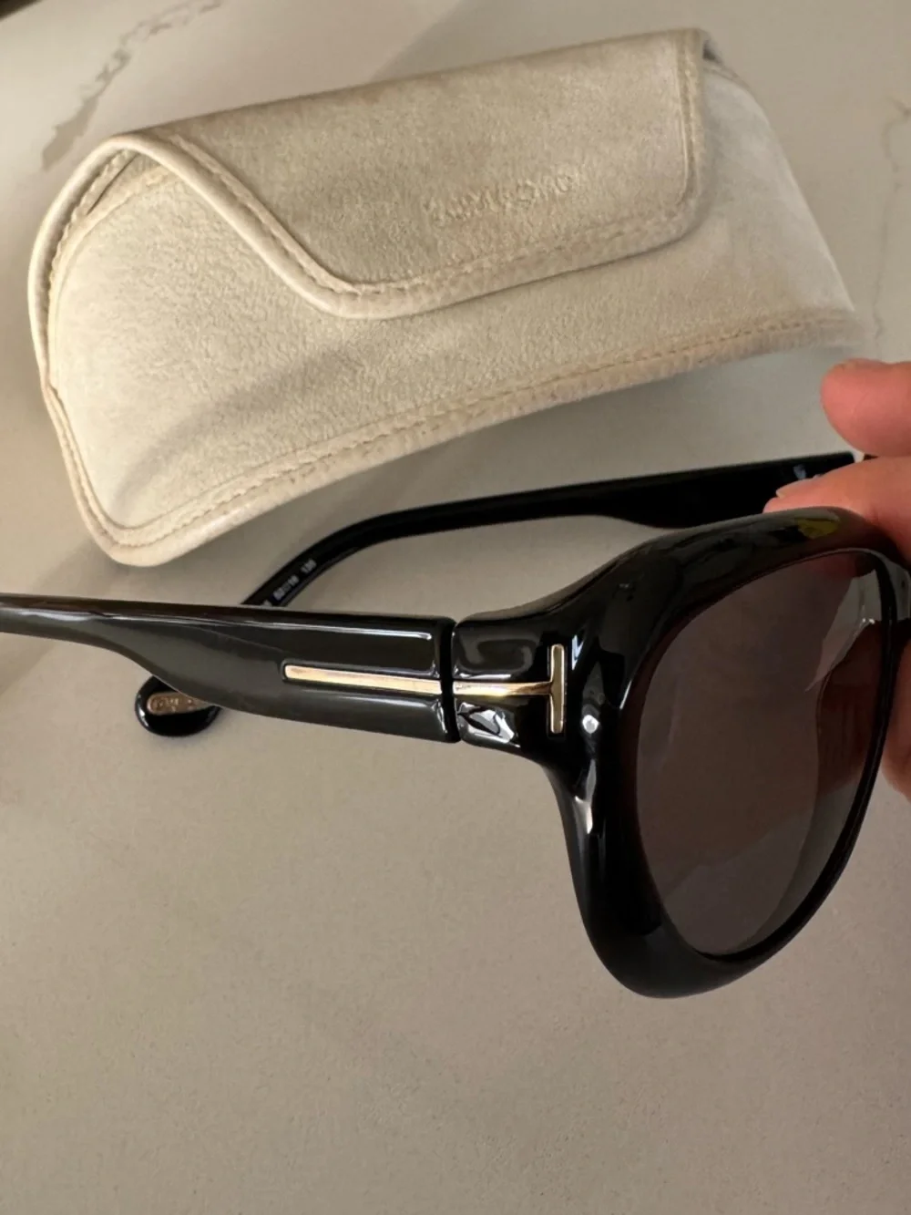 TOM FORD Sunglasses Chase TF68 B5  Sunglasses Woman Black Grey